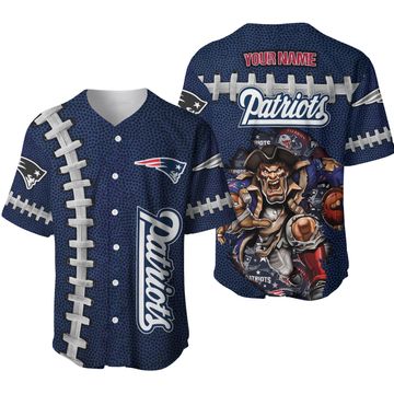 Discover New England Patriots Baseball Jersey Team Spirit Tops