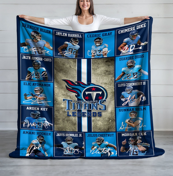 Discover Tennessee Titans Football Fleece Blanket, Game Day, Christmas Gift, Gift For Fan, Father
