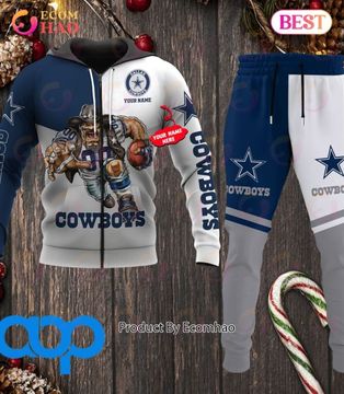 Discover Dallas Cowboys Football Personalized Combo 3D Hoodie, Zip Hoodie And Joggers Sports Fans