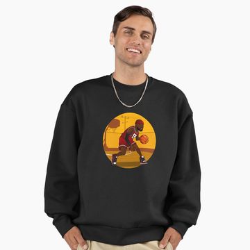 Discover street basketball Premium Oversized Sweatshirt