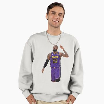 Discover LeBron James Premium Oversized Sweatshirt