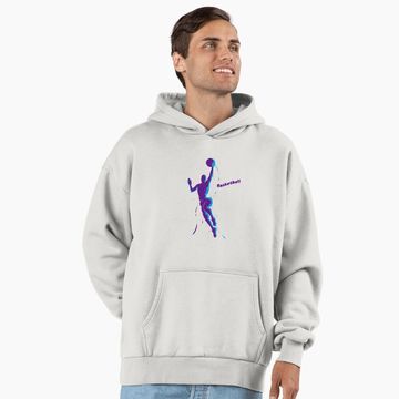 Discover Playing Basketball Premium Oversized Hoodie