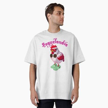 Discover Poguelandia Cool Chicken Oversized T-Shirt
