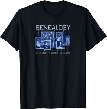 Discover Genealogy Time Machine T-Shirt