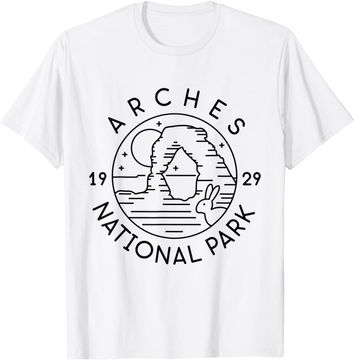 Discover Arches National Park 1929 Moab Utah T-Shirt