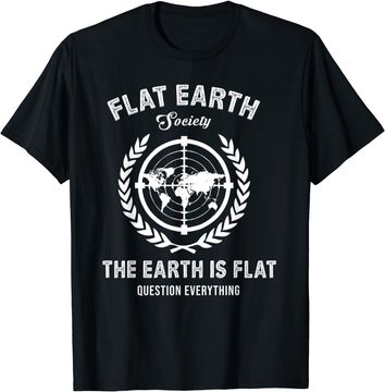 Discover Flat Earth T-Shirt
