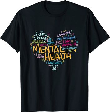 Discover Mental Health Awareness Gifts Depression T-Shirt