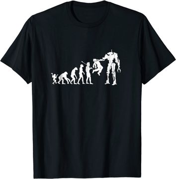 Discover Funny Evolution To Termination T-Shirt