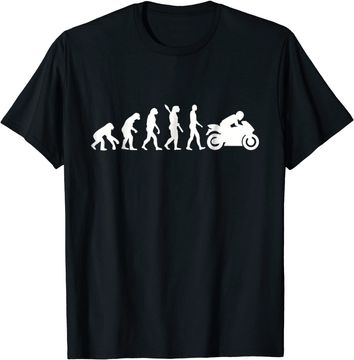Discover Evolution motorcycle T-Shirt
