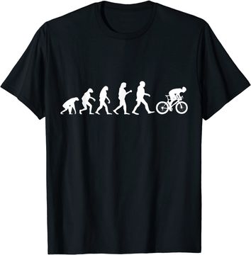 Discover Evolution Cycling Bicycle Road Bike T-Shirt