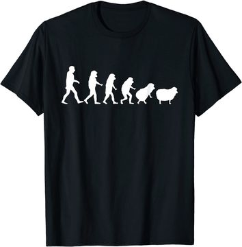 Discover Conspiracy Theorist Human Evolution Wake Up Sheeple Sheep T-Shirt