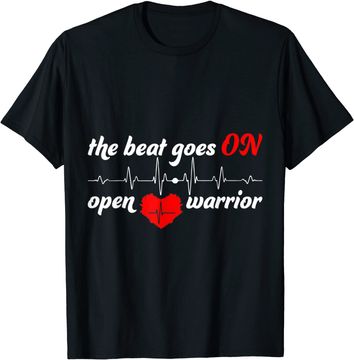 Discover Post Heart Surgery Bypass Recovery Tshirt Open Heart Warrior