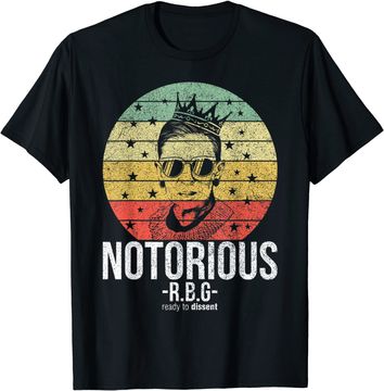 Discover Notorious RBG Ruth Bader Ginsburg Shirts Political Feminist T-Shirt