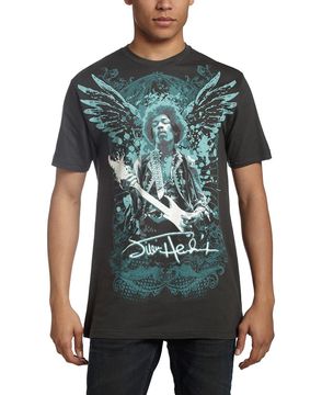 Discover Men's Jimi Hendrix Wings T-Shirt