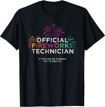 Discover  Fireworks Technician Shirt T-Shirt