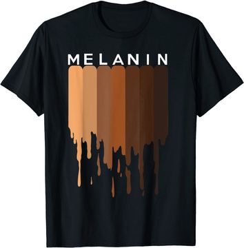 Discover Melanin Black Pride Black History Funny Gift T Shirt