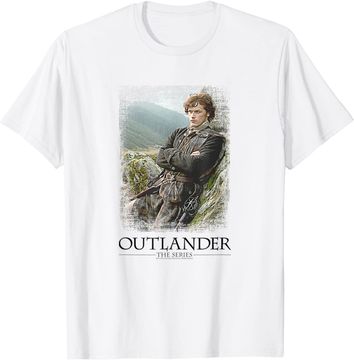 Discover Outlander Jamie With Series Logo TShirt