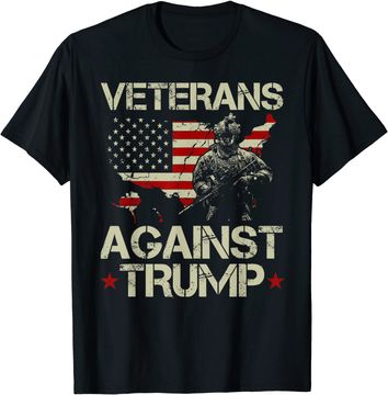Discover Veterans Against Donald Trump T Shirt