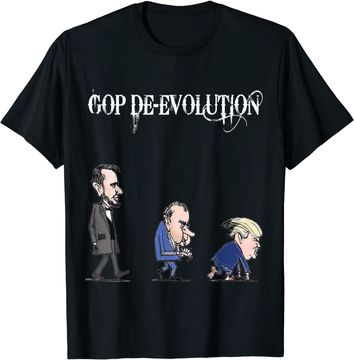 Discover Trump Evolution Republican GOP T Shirt