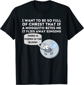 Discover Mosquito Joke T-Shirt