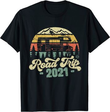 Discover Road Trip 2021 Retro Vintage T Shirt