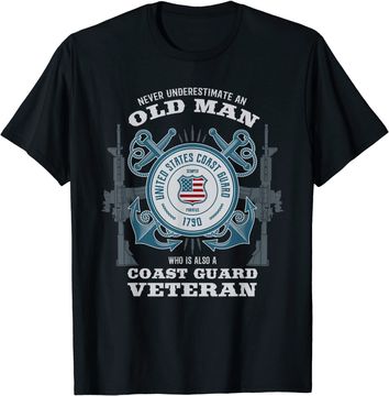 Discover U.S Coast Guard Veteran T Shirt