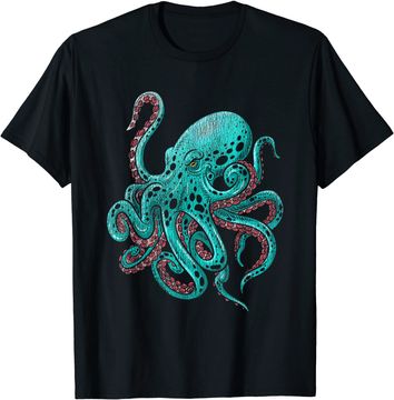 Discover Kraken Octopus T Shirt