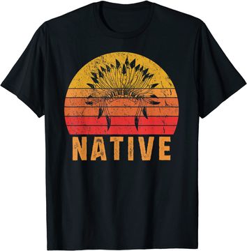 Discover Native American Pride Vintage Native Indian T Shirt