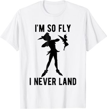 Discover Peter Pan Tinker Bell I'm So Fly I Never Land T Shirt