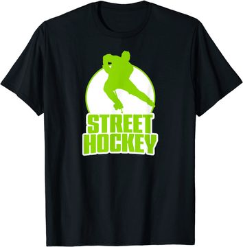 Discover Street Hockey Player T Shirt