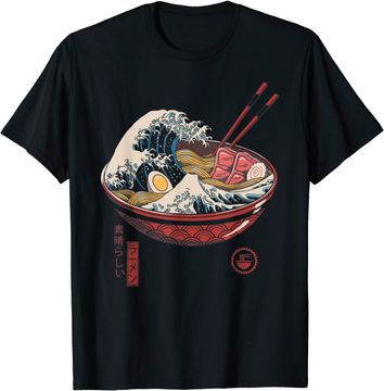 Discover Great Ramen Wave T Shirt
