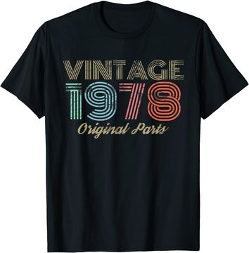 Discover Vintage 1978 Retro 70's T Shirt