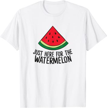 Discover Just Here For The Watermelon Summe Melon Watermelon T-Shirt