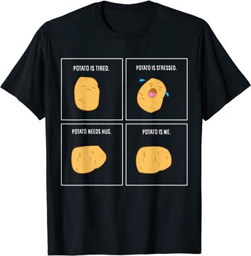 Discover Potato Meme I'm A Potato Vegetarian Vegetable T-Shirt