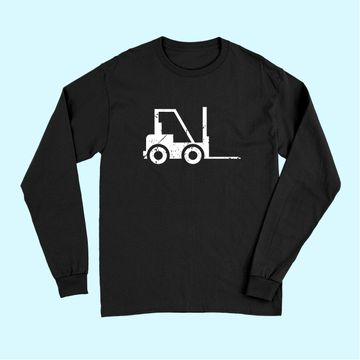 Discover Forklift Operator I Funny Driver Forklifter Gift Long Sleeves