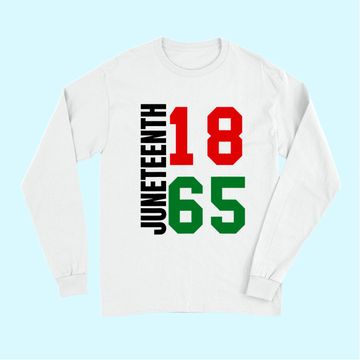 Discover Juneteenth Men's Long Sleeves Black Proud African