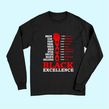 Discover Black Excellence, Black AF Long Sleeves