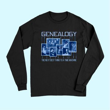 Discover Genealogy Time Machine Long Sleeves