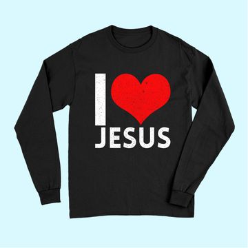 Discover I Love Jesus Long Sleeves