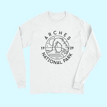 Discover Arches National Park 1929 Moab Utah Long Sleeves