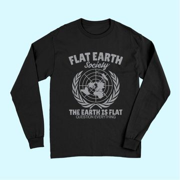Discover Flat Earth Society Long Sleeves
