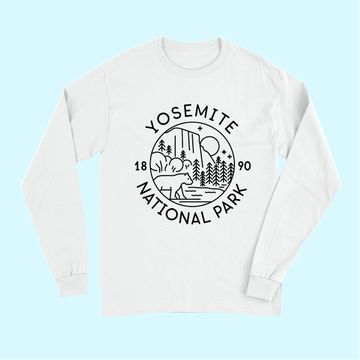 Discover Yosemite National Park 1890 California Long Sleeves
