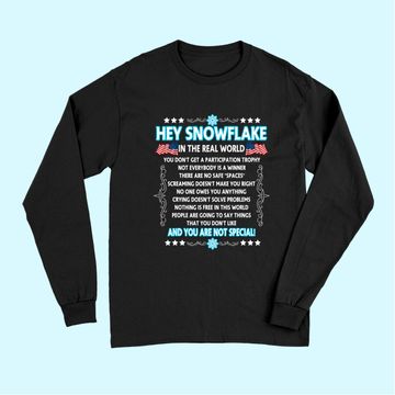 Discover Hey Snowflake The Real World Long Sleeves