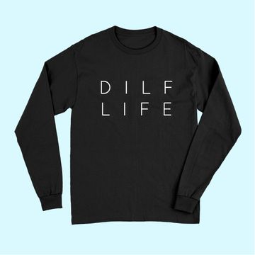 Discover DILF LIFE Dad Humor Jone Long Sleeves