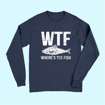Discover WTF Where's The Fish Long Sleeves