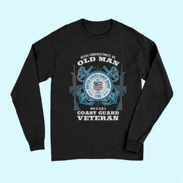 Discover U.S Coast Guard Veteran Long Sleeves