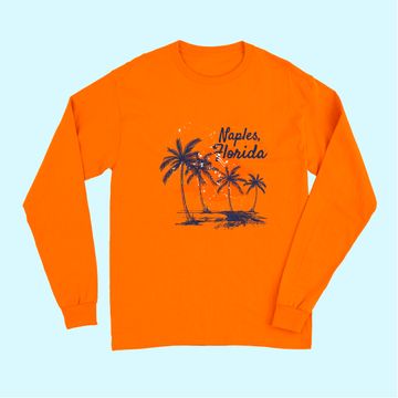 Discover Naples Florida Vacation Souvenir Long Sleeves