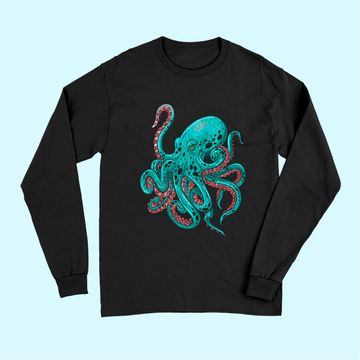 Discover Kraken Octopus Long Sleeves