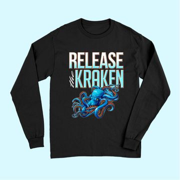 Discover Release the Kraken Great Octopus Monster Long Sleeves