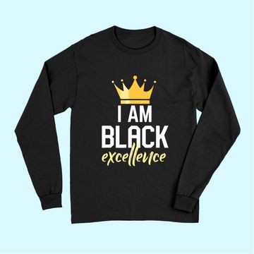 Discover I Am Black Excellence Long Sleeves